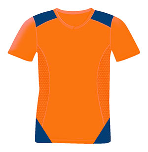 GIRO ADULTO-NIÑO NARANJA FLÚOR