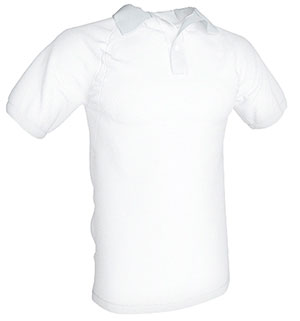 Polo técnico LISO BLANCO