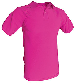 Polo técnico LISO FUCSIA