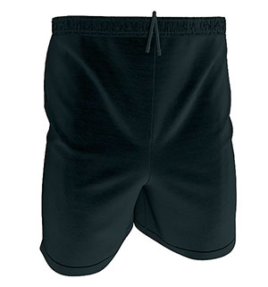 SHORT CORTO TÉCNICO NEGRO