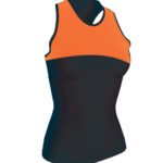 Camiseta técnica Armour Aerobic NARANJA/NEGRO