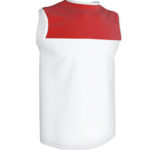 Camiseta técnica Armour sin mangas BLANCO/ROJO
