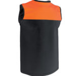 Camiseta técnica Armour sin mangas NEGRO/NARANJA FLUOR