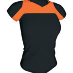 Camiseta técnica Armour Woman NEGRO/NARANJA FLUOR