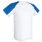 Camiseta técnica dynamic combo BLANCO/ROYAL