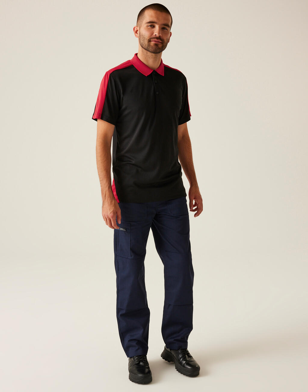 Regatta Polo Coolweave Contrastotro