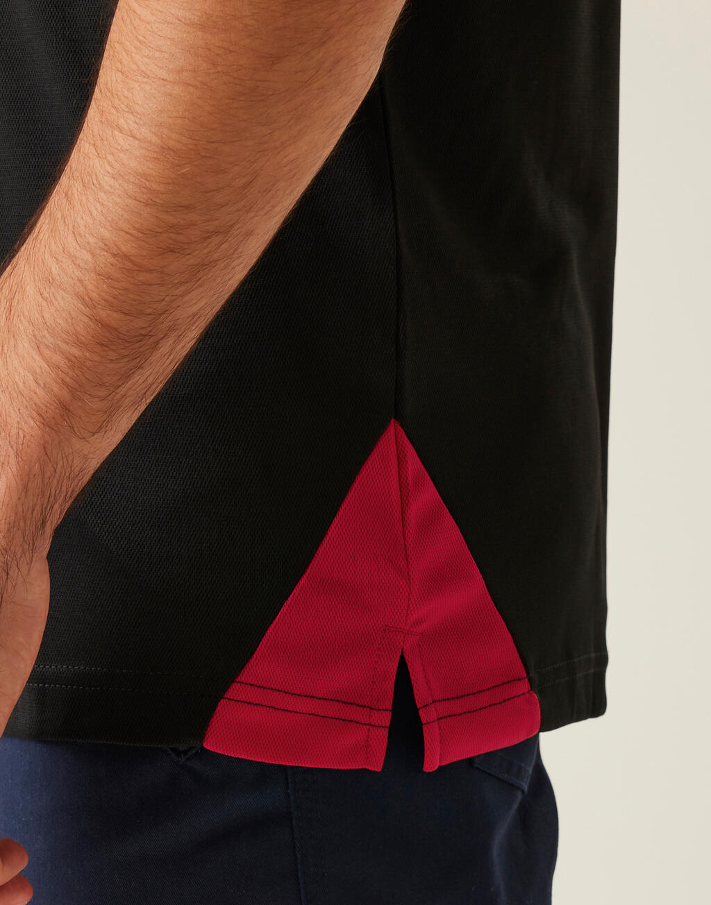  Regatta Polo Coolweave Contrastotro