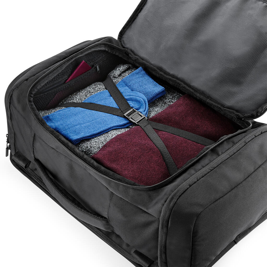  Quadra Mochila - Bandolera Pitch Black 72 Horasotro