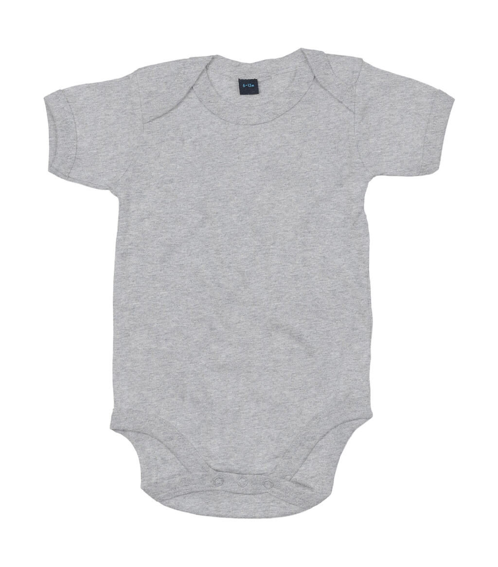 Body orgánico bebé Heather Grey Melange