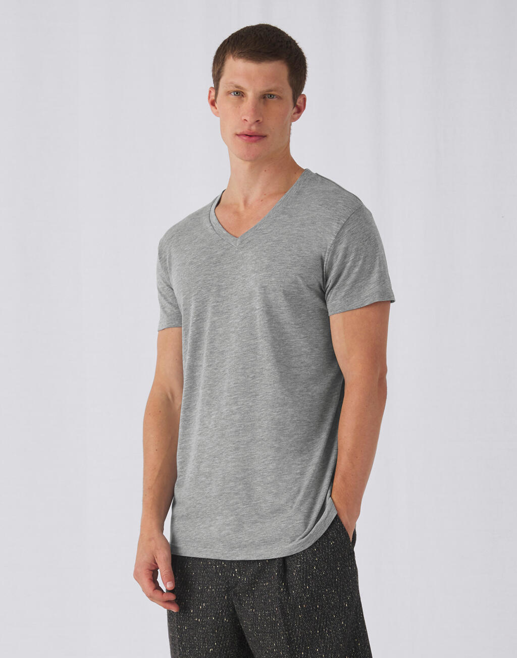 Camiseta V Triblend hombre 
