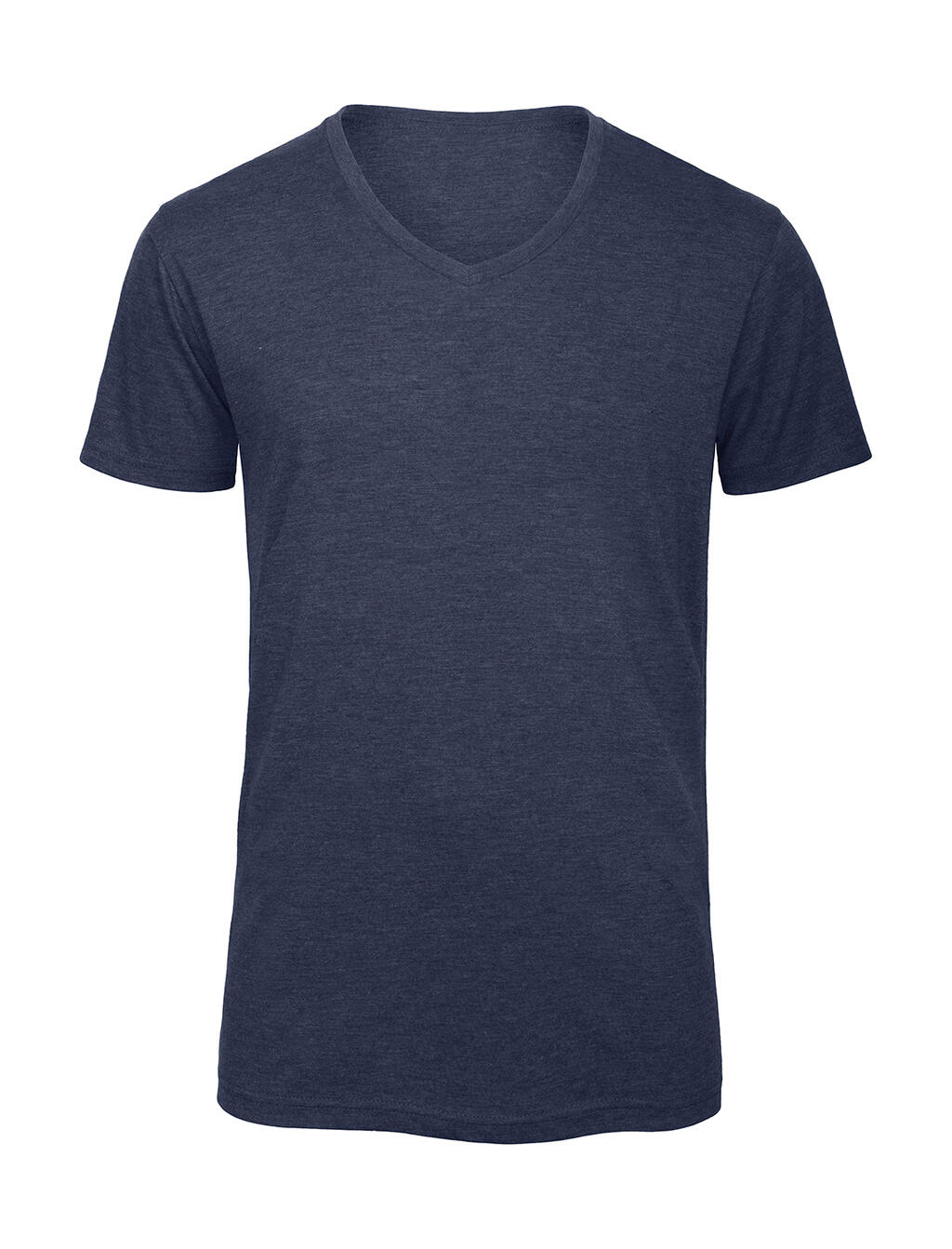 Camiseta V Triblend hombre  Heather Navy