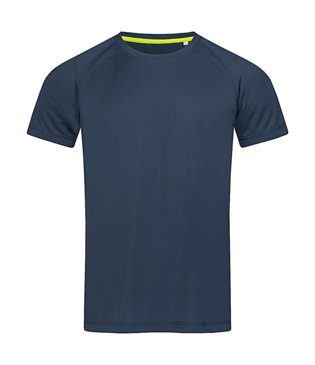 Camiseta Active 140 raglan hombre Marina Blue