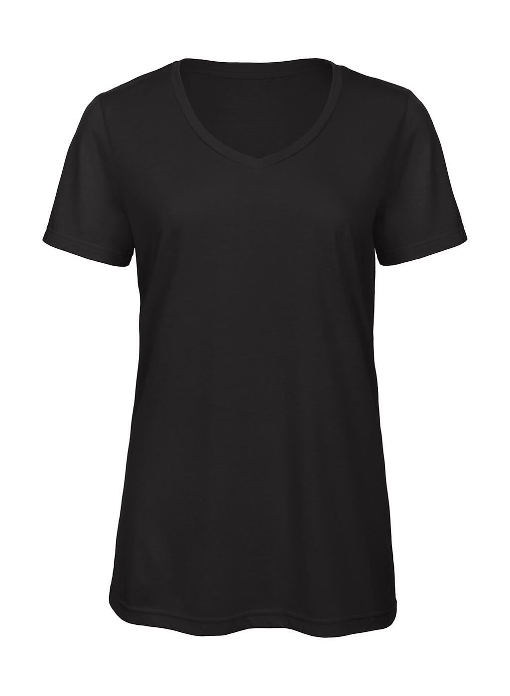 Camiseta V Triblend/women Black