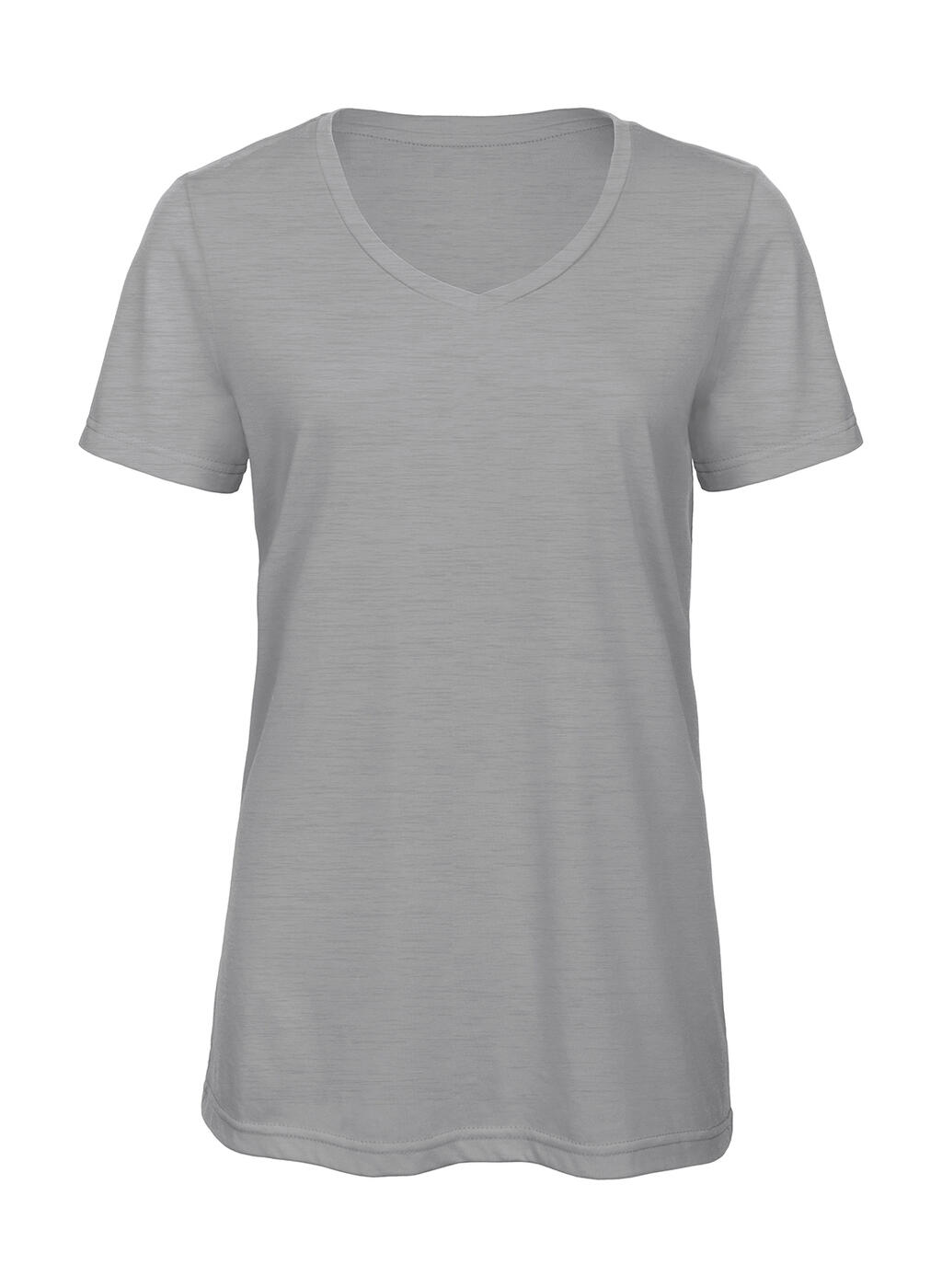 Camiseta V Triblend/women Heather Light Grey