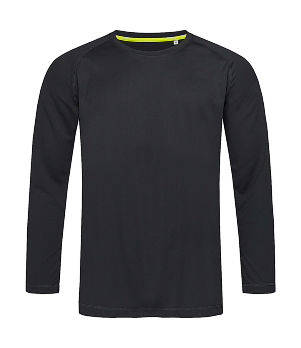 Camiseta manga larga Active 140 hombre Black Opal