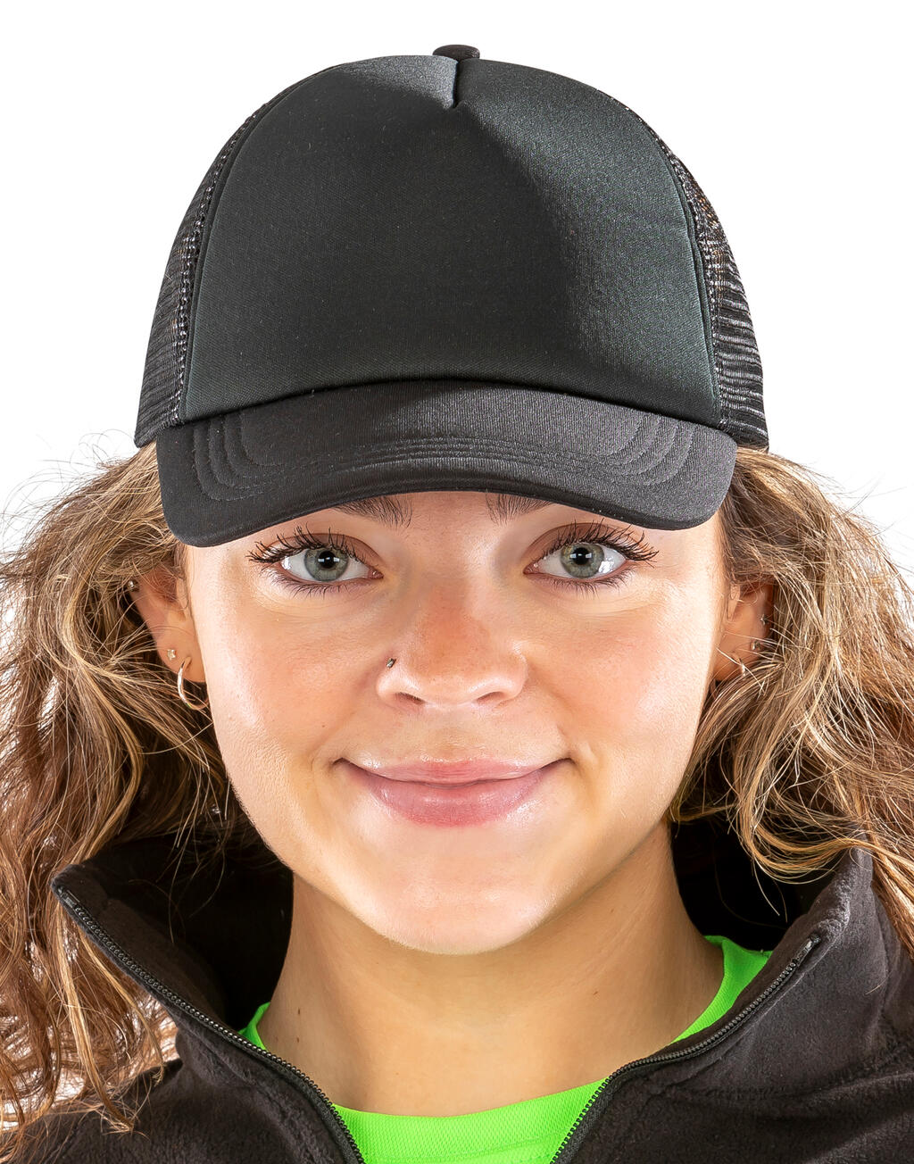  Result Caps Gorra acolchada con ½ mallaotro