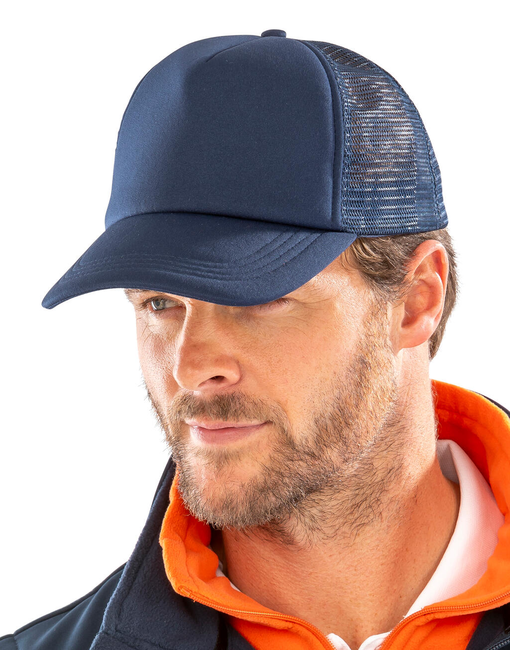  Result Caps Gorra acolchada con ½ mallaotro