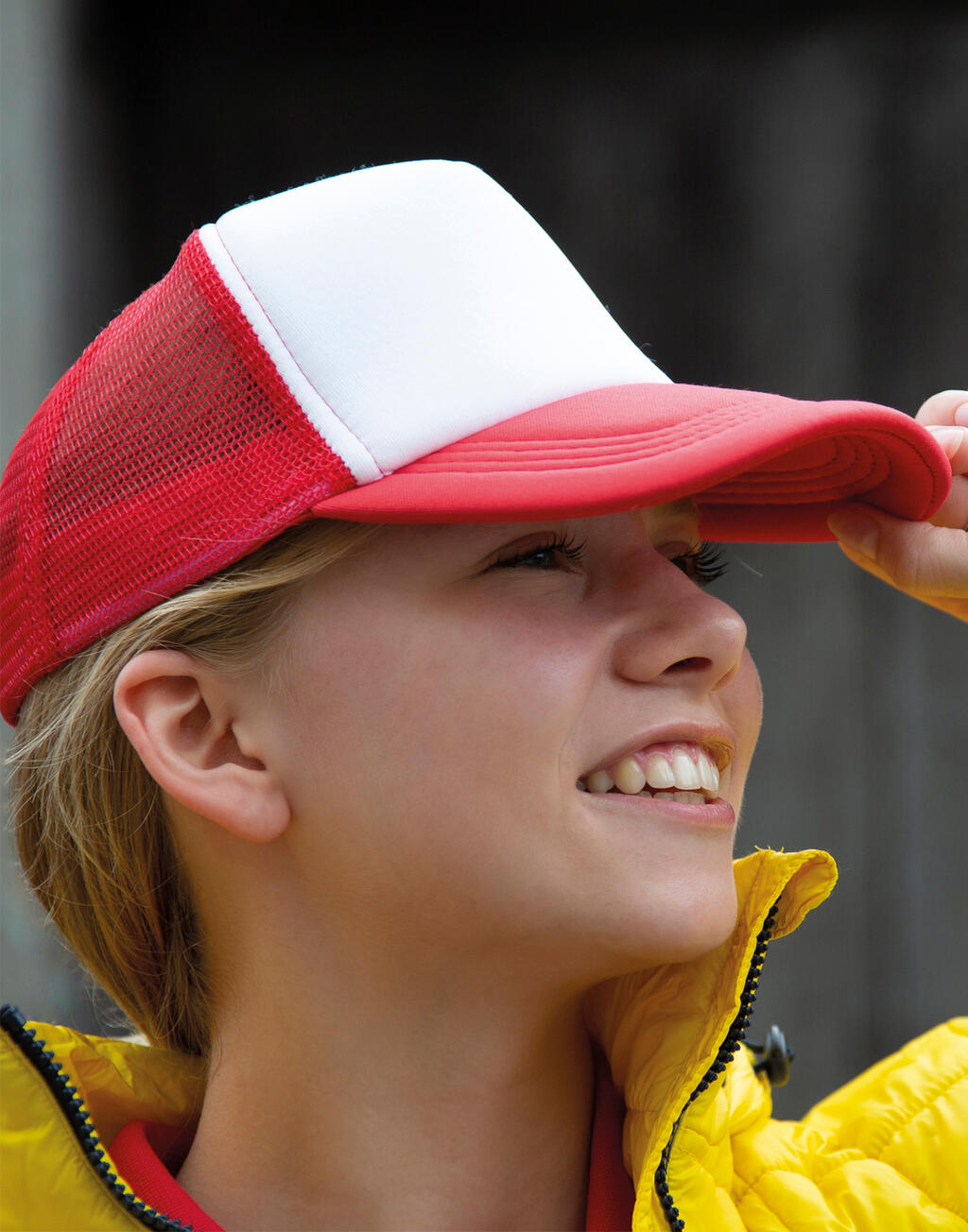  Result Caps Gorra acolchada con ½ mallaotro