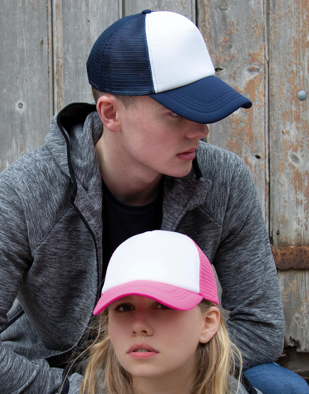  Result Caps Gorra acolchada con ½ mallaotro