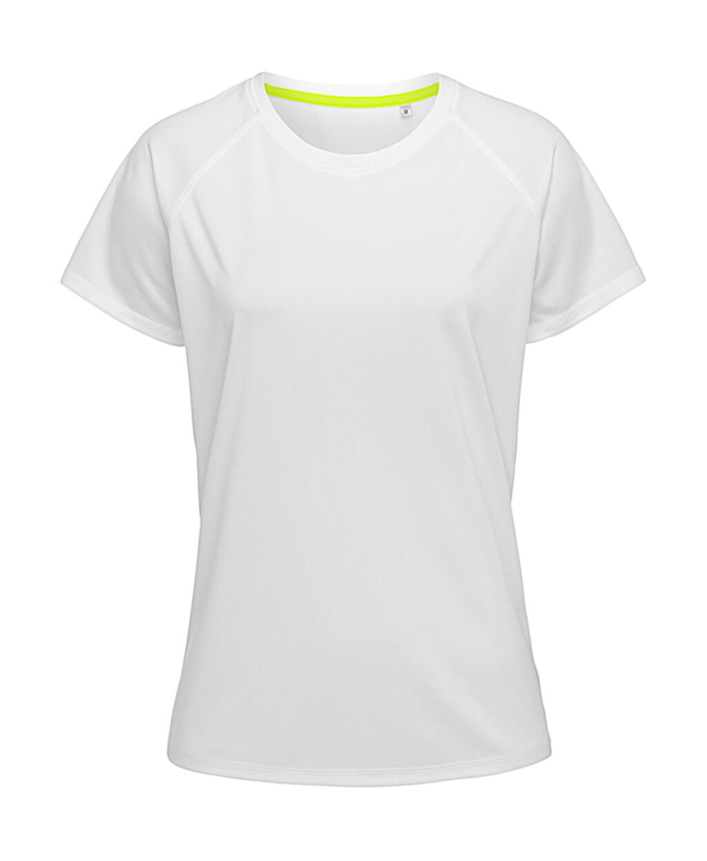 Camiseta Active 140 raglan mujer White