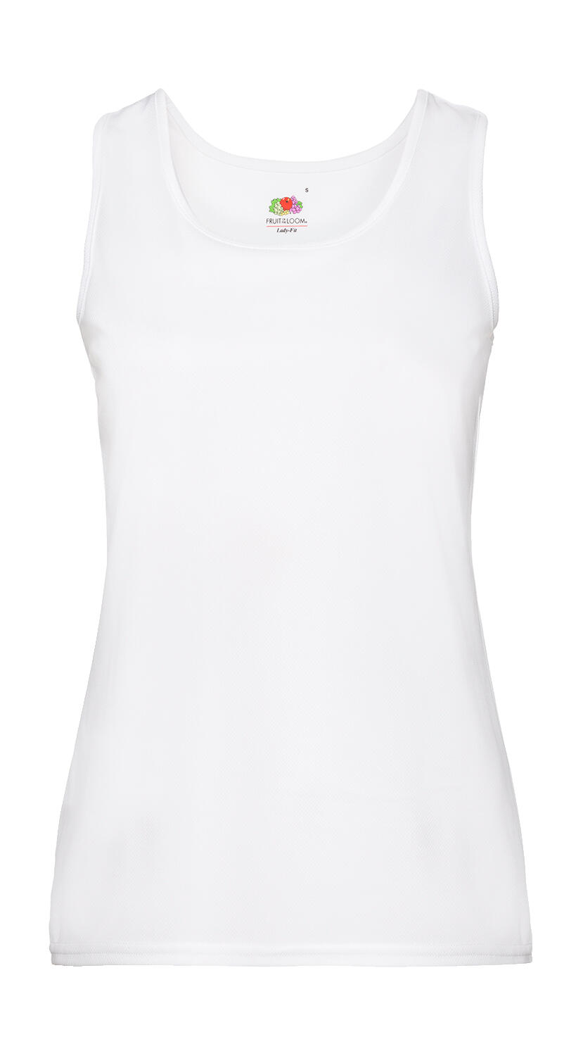 Camiseta atleta Performance mujer White