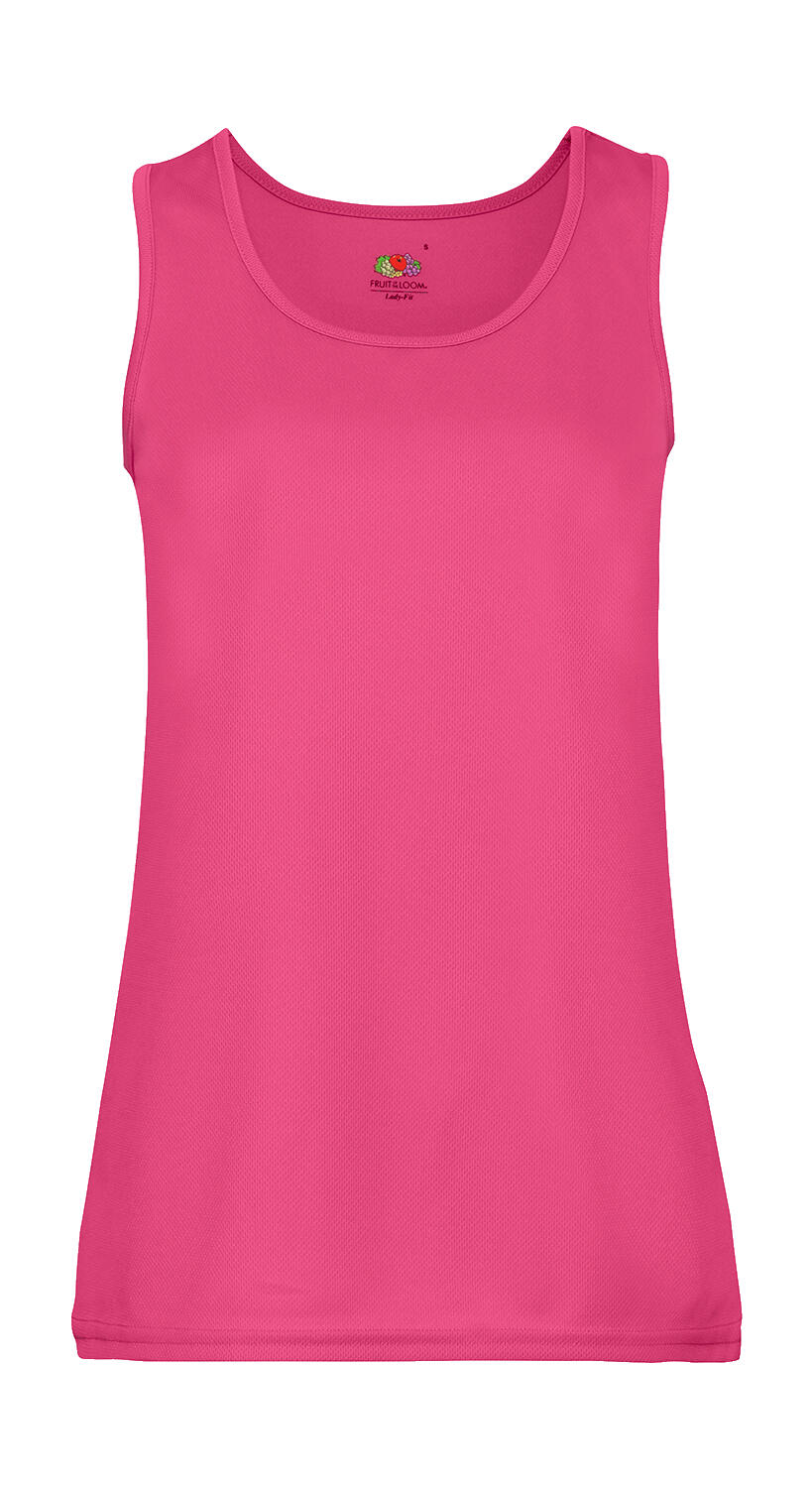Camiseta atleta Performance mujer Fuchsia