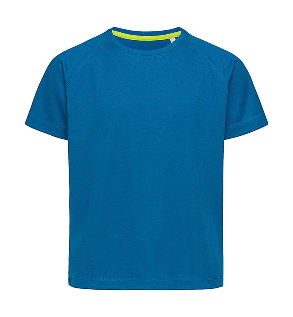 Camiseta Active 140 manga raglan niño unisex King Blue