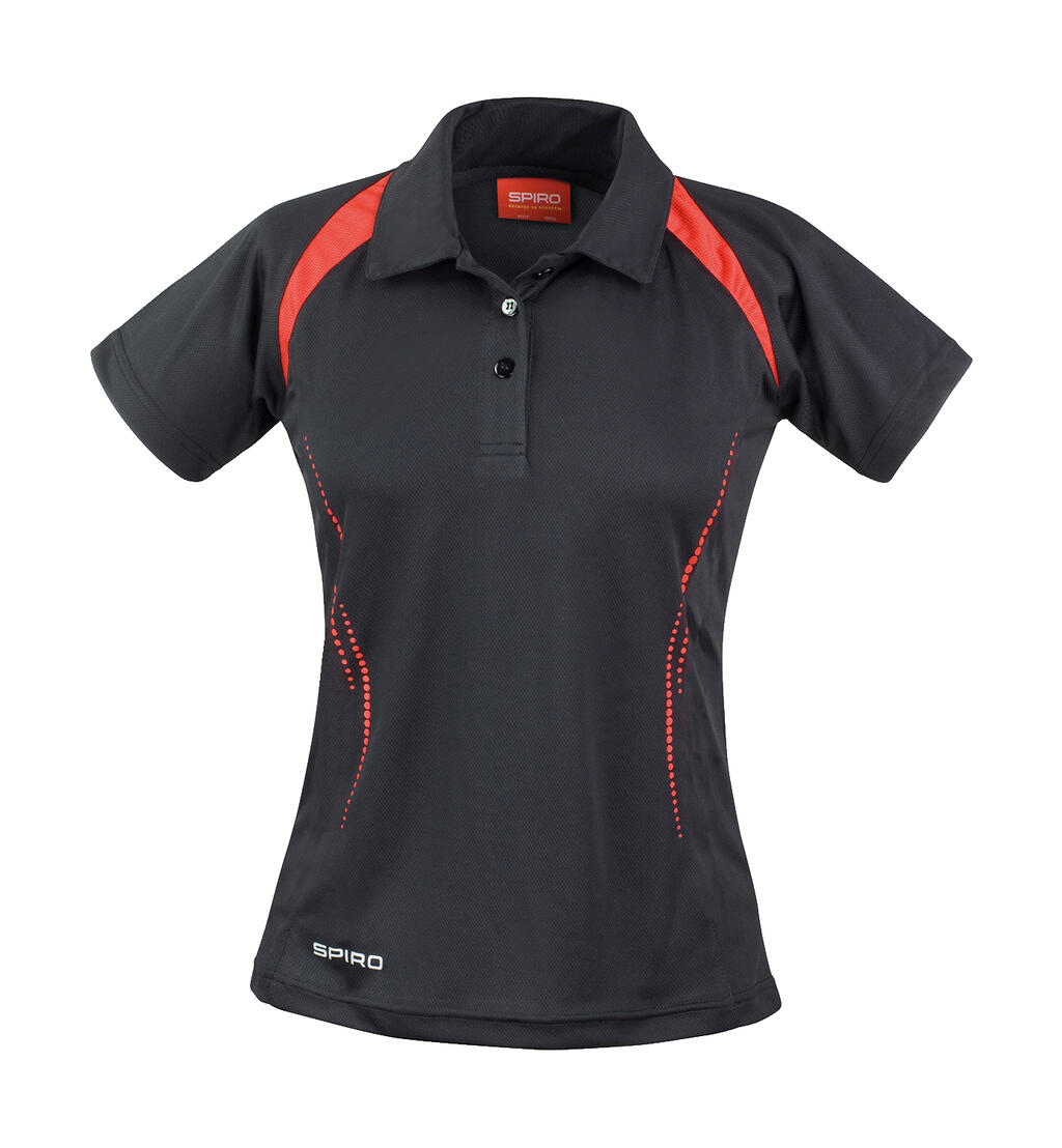 Polo Team Spirit Spiro mujer Black/Red