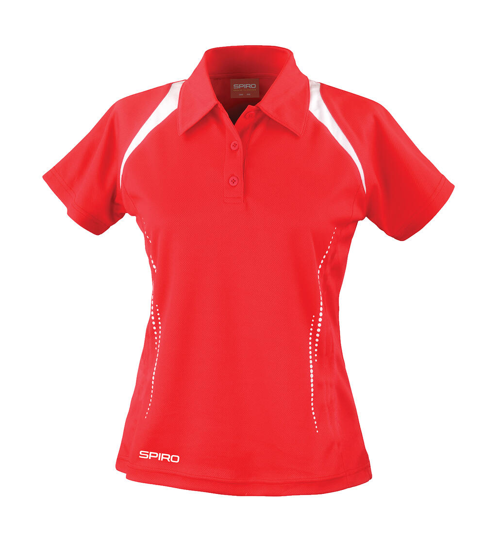 Polo Team Spirit Spiro mujer Red/White