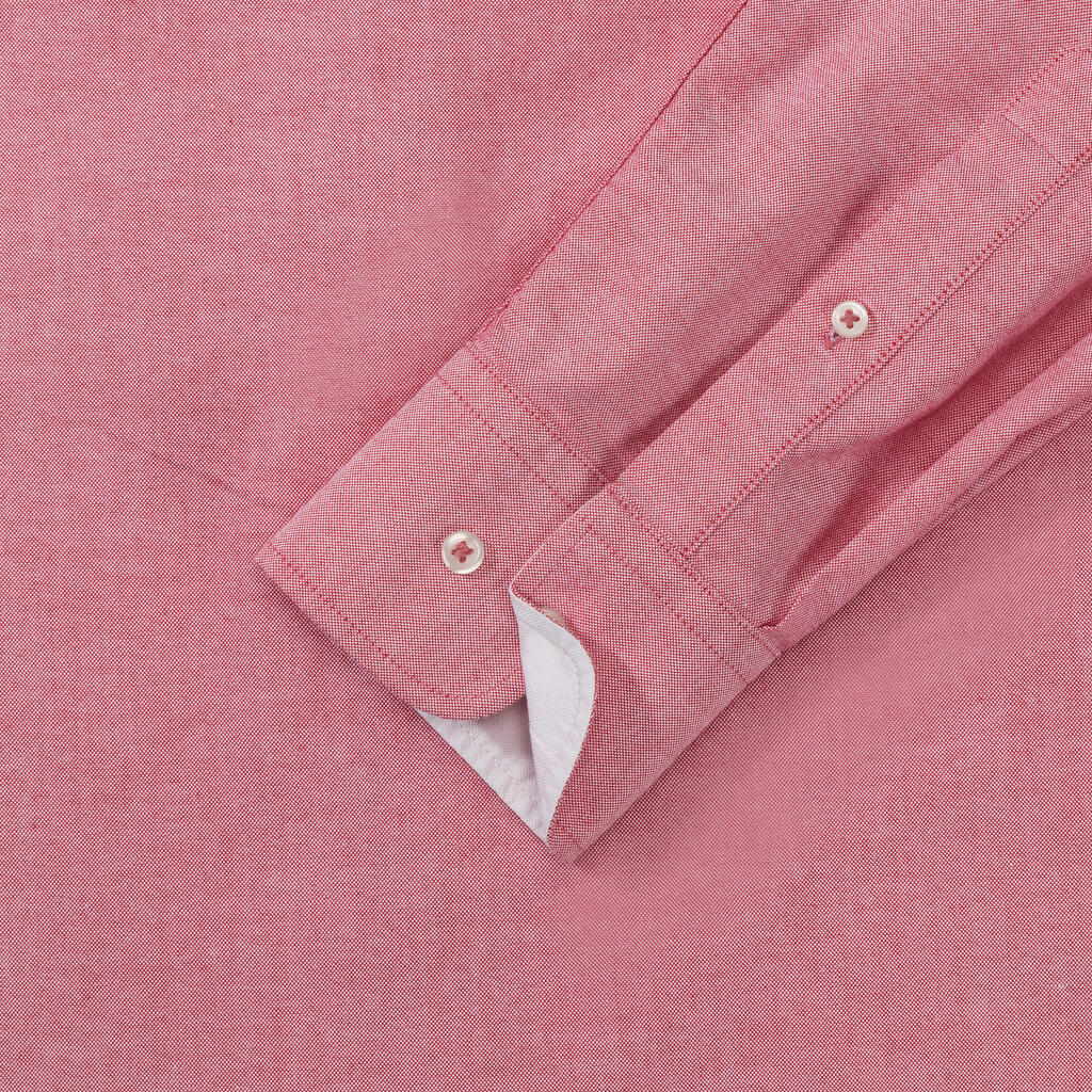  Russell Europe Camisa orgánica Oxford Washed entallada hombreotro