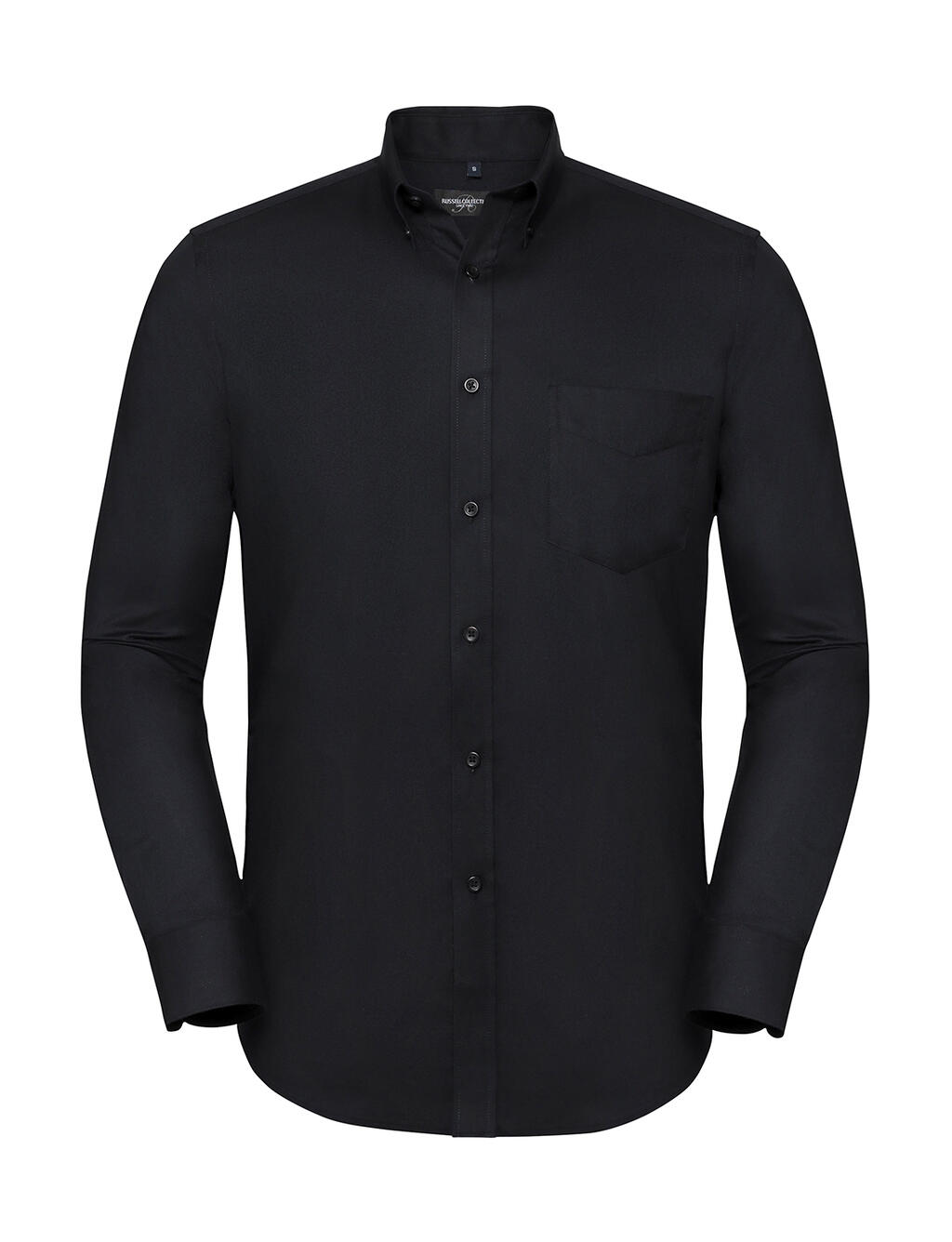 Camisa Oxford Button- Down entallada hombre Black