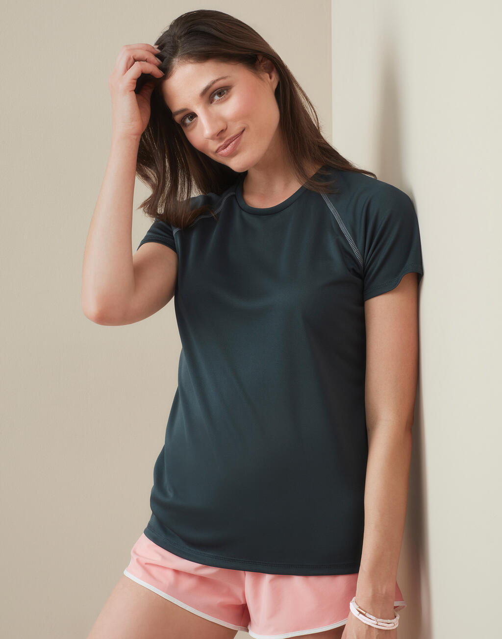  Stedman Camiseta Active 140 manga raglan mujerotro