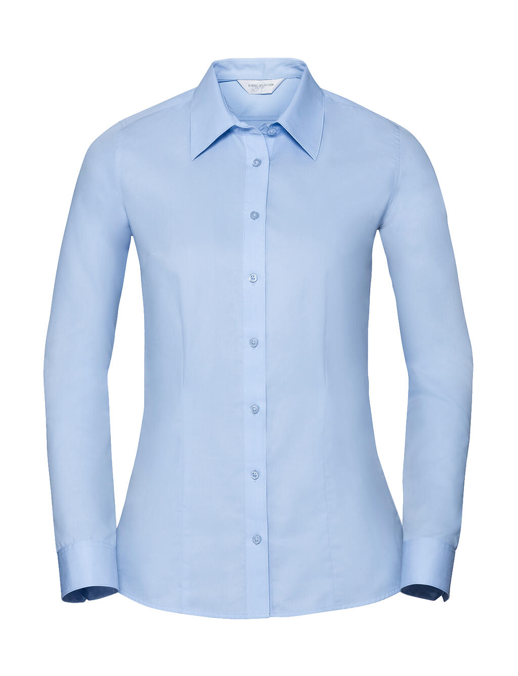 Camisa entallada Coolmax® mujer Light Blue