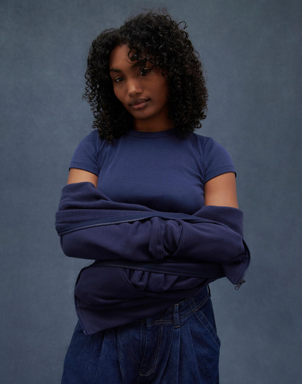 Bella Camiseta para mujer Micro Rib Baby