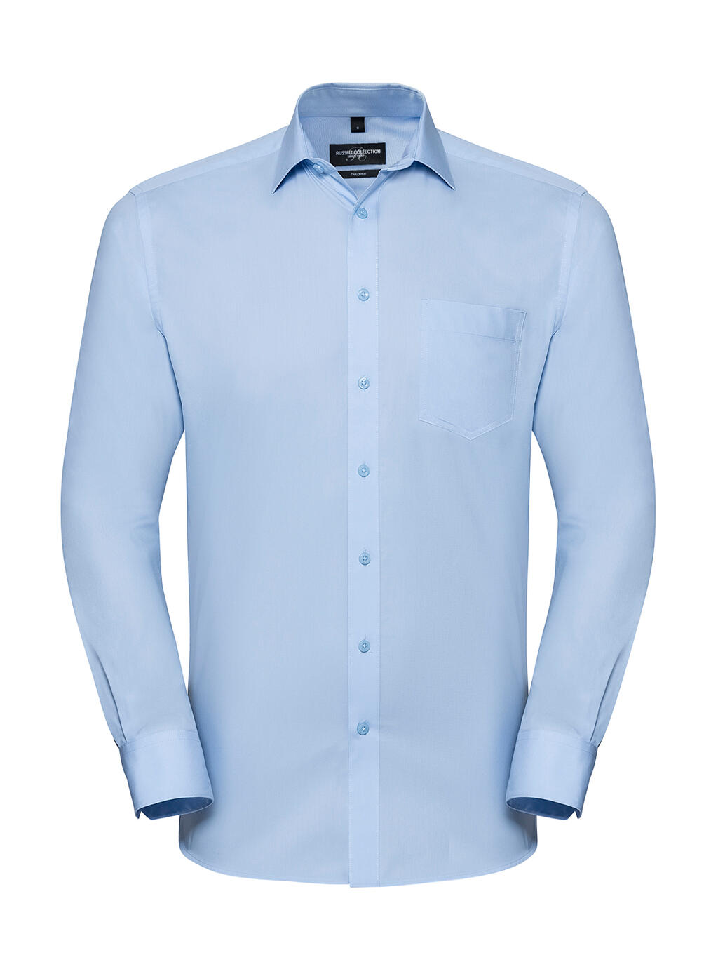 Camisa entallada Coolmax® hombre Light Blue