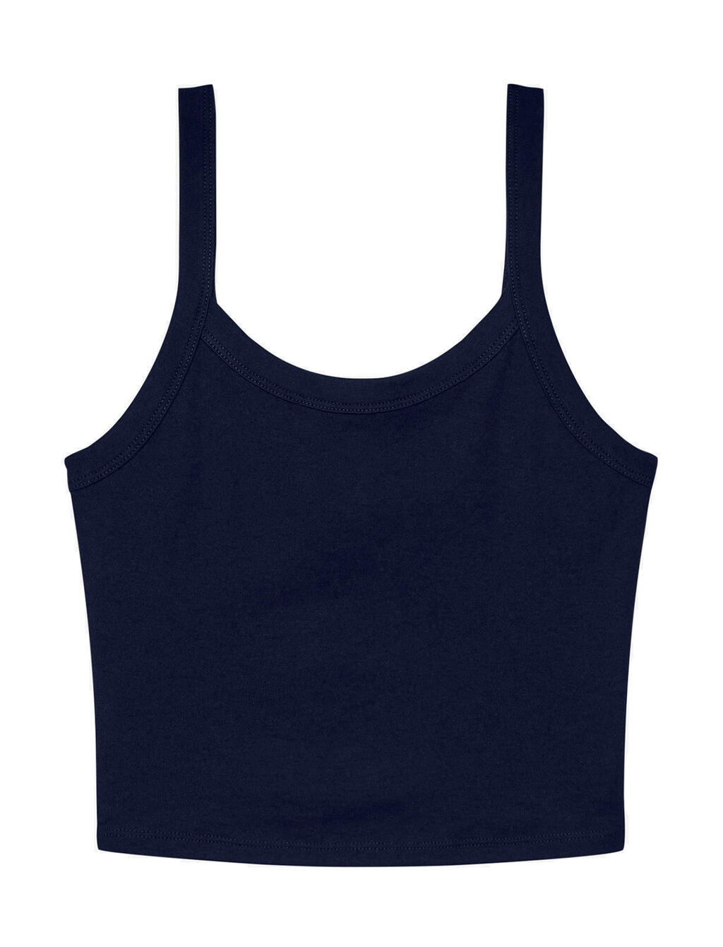Camiseta tirantes canalé mujer Micro Rib Spaghetti Solid Navy Blend