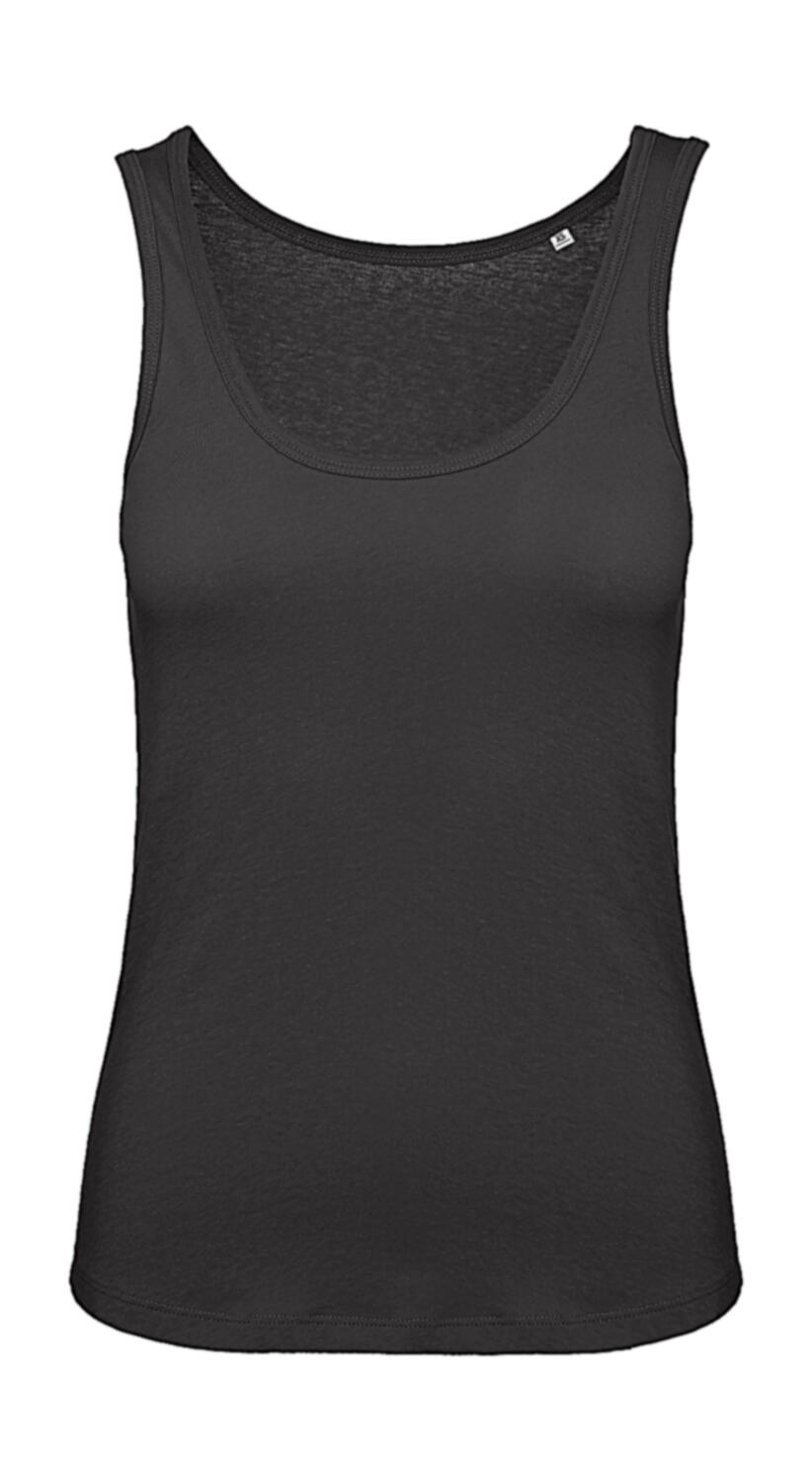 Camiseta orgánica Inspire Tank mujer Black