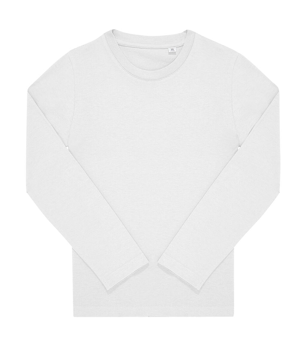 Camiseta de Manga Larga #E150 para Niños White