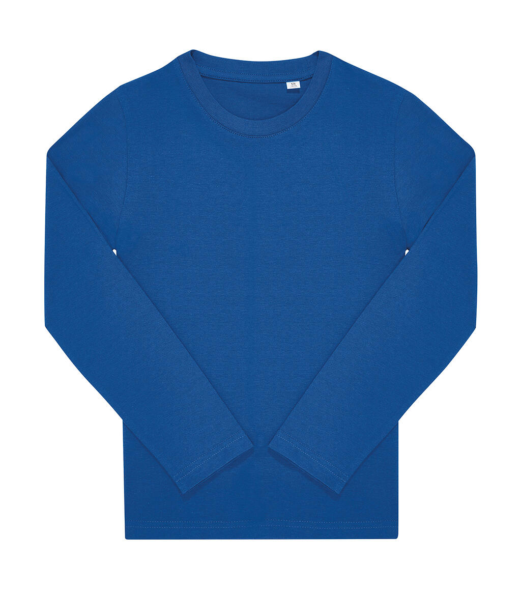 Camiseta de Manga Larga #E150 para Niños Royal Blue