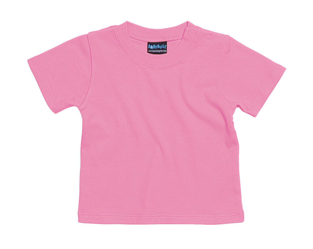 Camiseta orgánica bebé Bubble Gum Pink