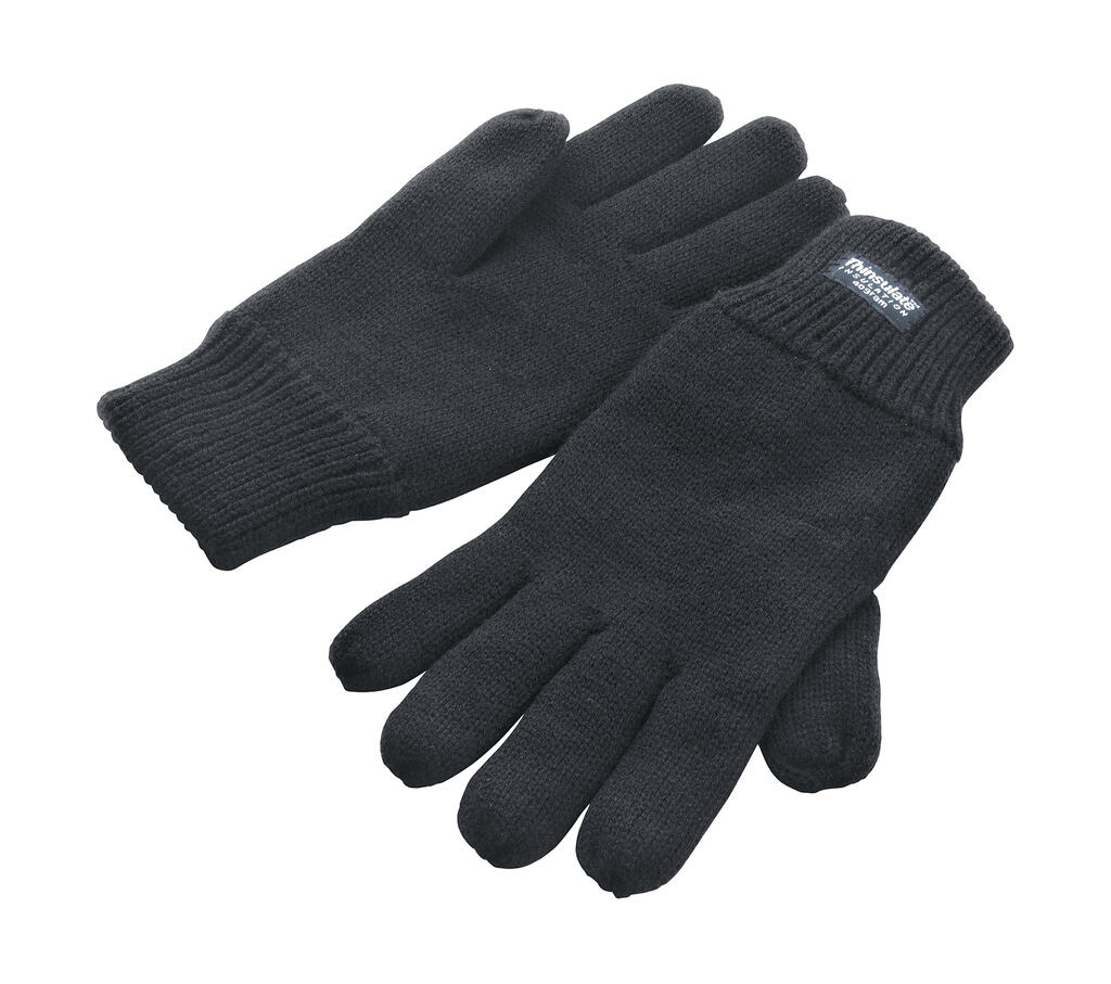 Guantes Thinsulate con forro Charcoal