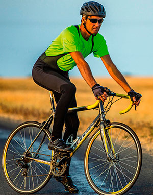 Result Pantalón ciclista con tirantes sin acolchado