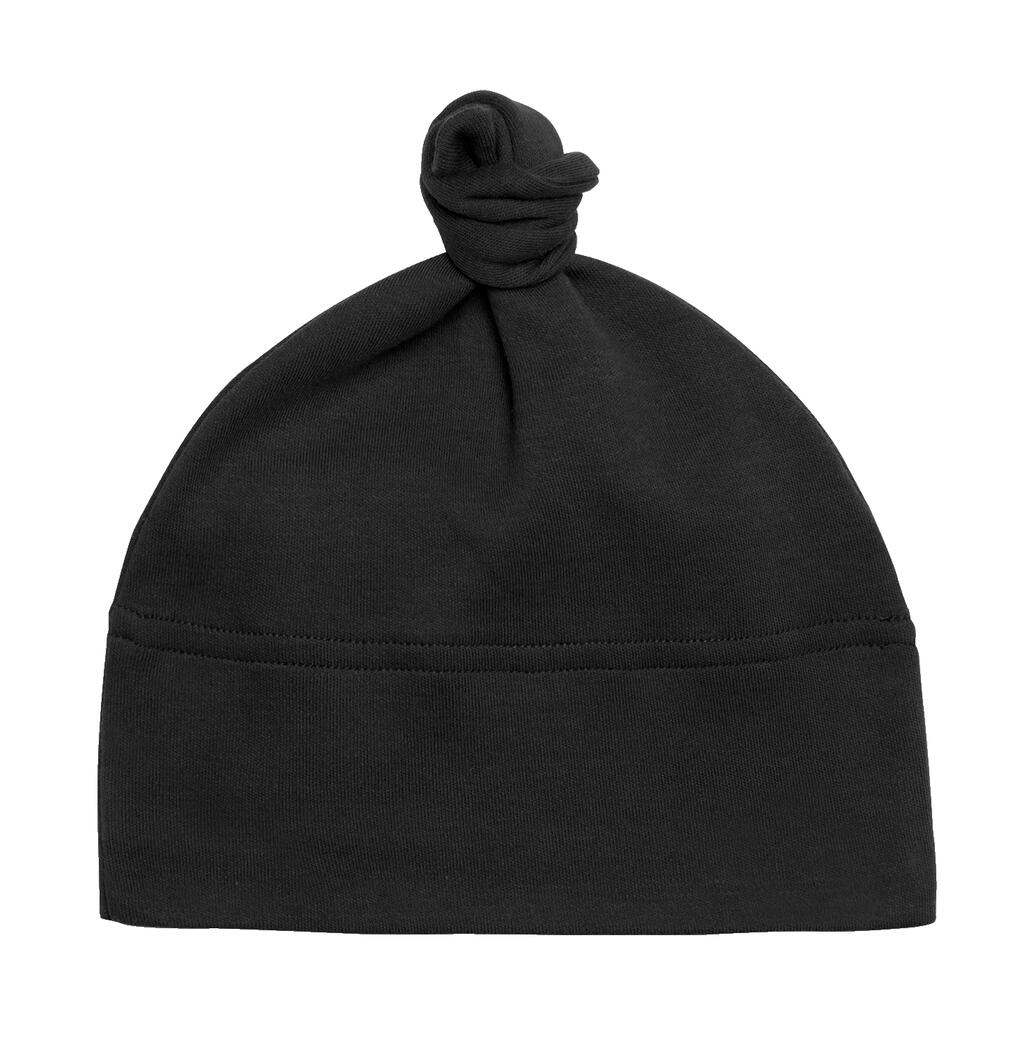 Gorro con 1 nudo bebé Black