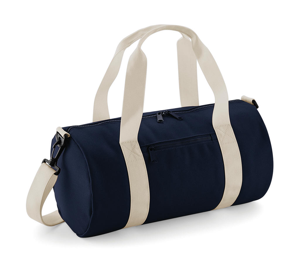 Bolsa Mini Barrel French Navy/Off White