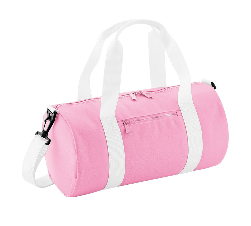 Bolsa Mini Barrel Classic Pink/White