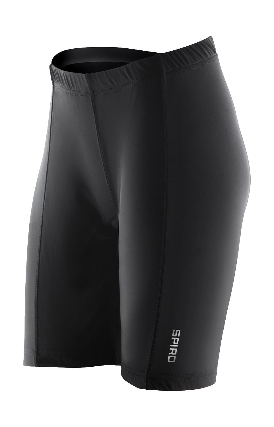 Pantalón corto bicicleta acolchado mujer Black