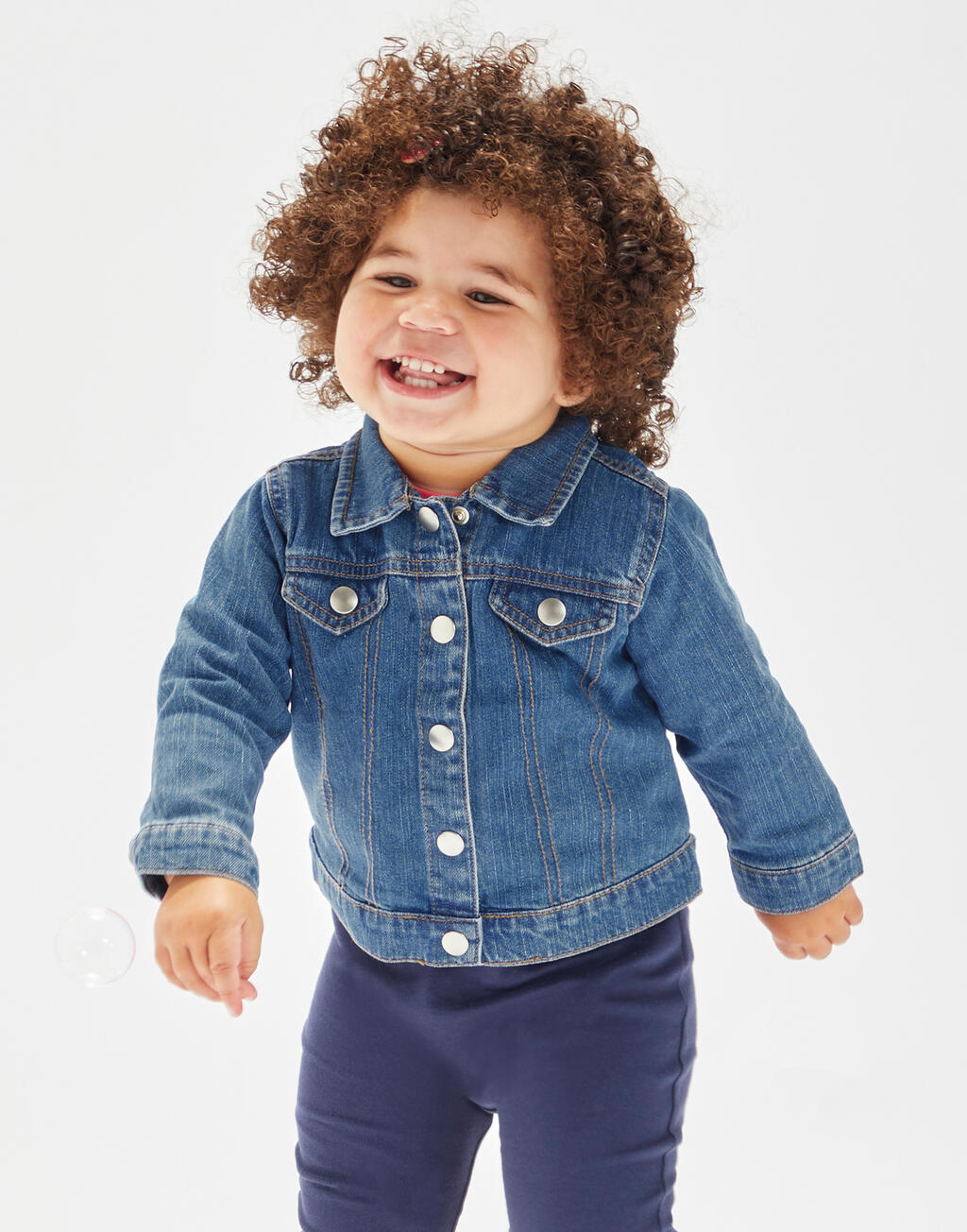 BabyBugz Chaqueta orgánica Denim Rocks bebé