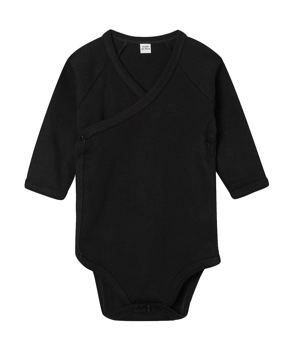 Body Kimono manga larga Black