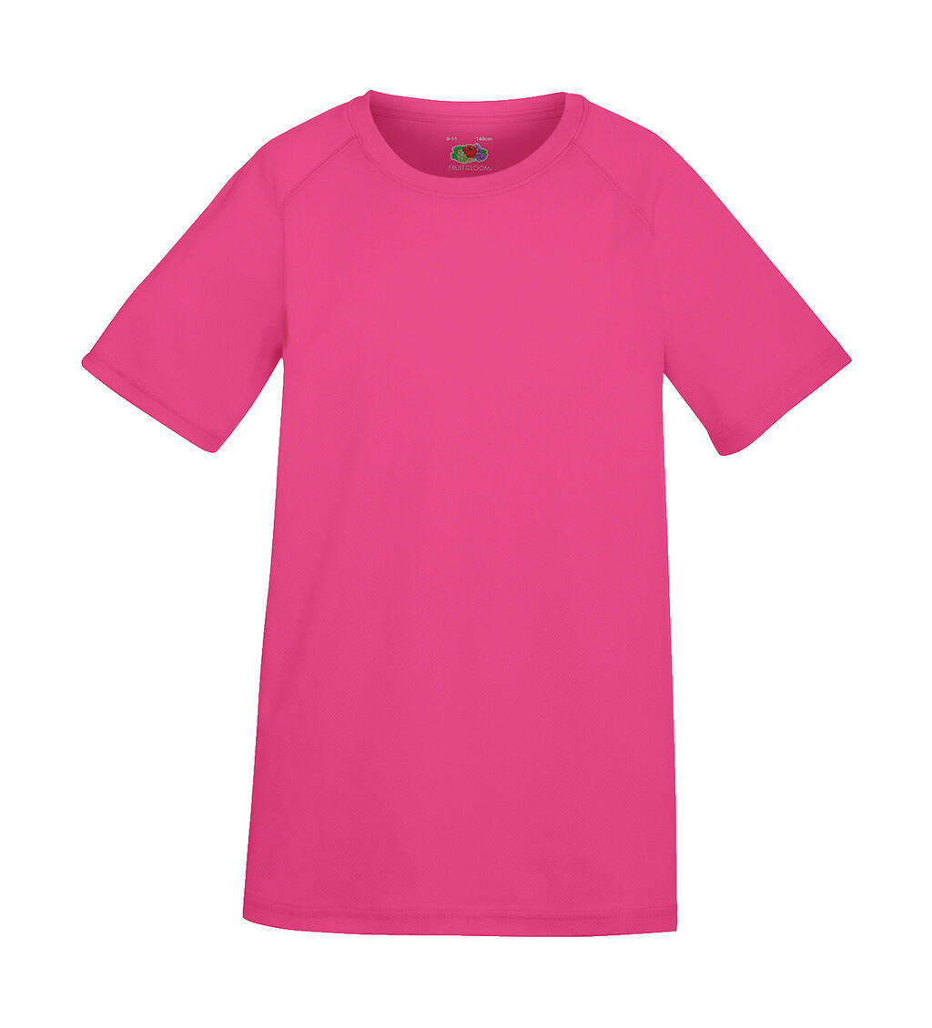 Camiseta técnica Performance niño Fuchsia