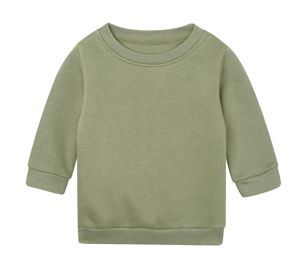 Sudadera bebé Essential Soft Olive
